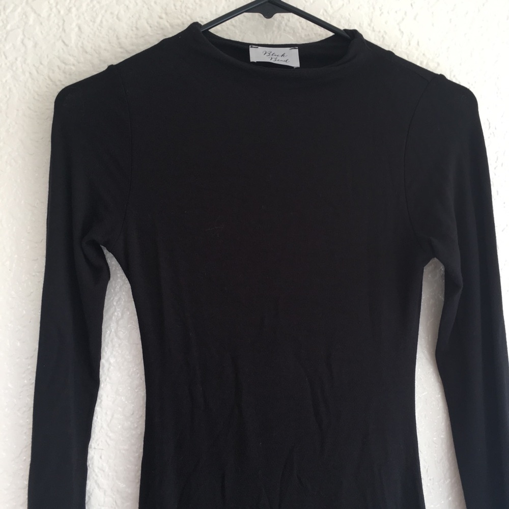 black long sleeve midi - Picture 2 of 4
